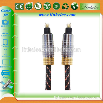 6ft Premium Toslink Fiber Optic Digital Audio Optical Cable S/PDIF Cord Wire